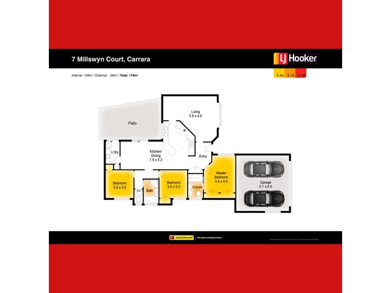 7 Millswyn Court, Carrara QLD 4211 Floorplan