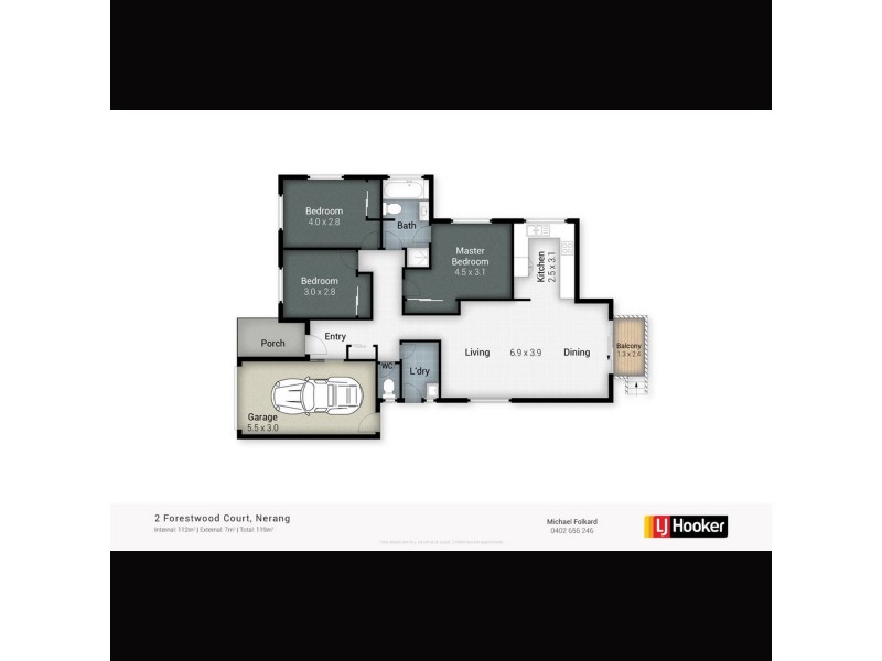 2 Forestwood Court, Nerang QLD 4211 Floorplan