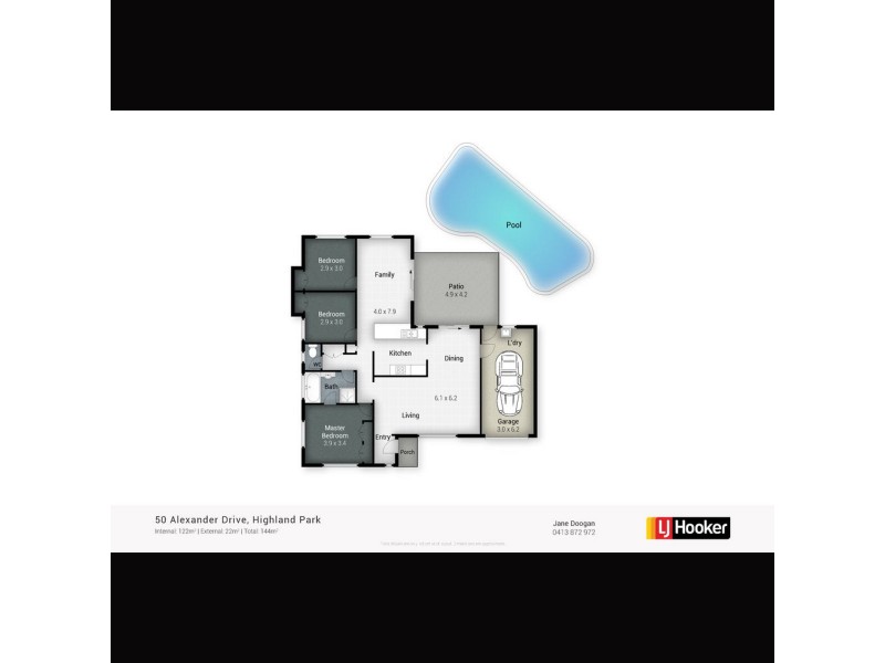 50 Alexander Drive, Highland Park QLD 4211 Floorplan