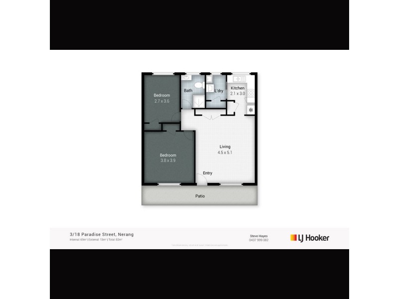 3/18 Paradise Street, Nerang QLD 4211 Floorplan