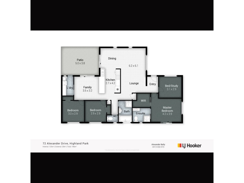 72 Alexander Drive, Highland Park QLD 4211 Floorplan