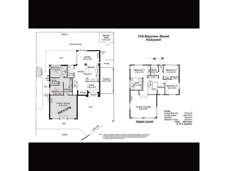 316 Bayview Street, Hollywell QLD 4216 Floorplan