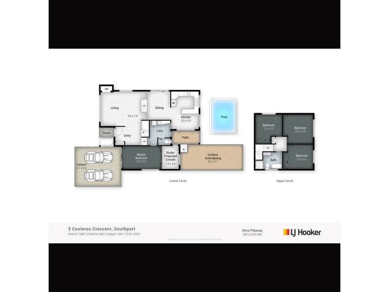 3 Cooleroo Crescent, Southport QLD 4215 Floorplan