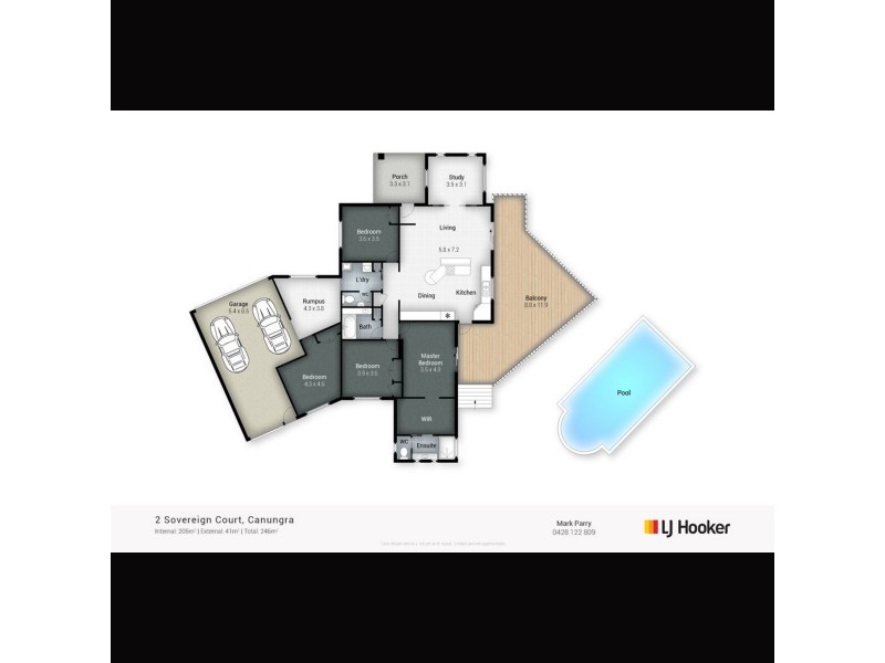 2 Sovereign Court, Canungra QLD 4275 Floorplan