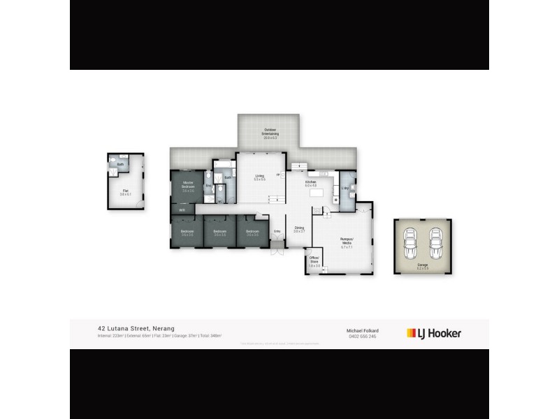 42 Lutana Street, Nerang QLD 4211 Floorplan