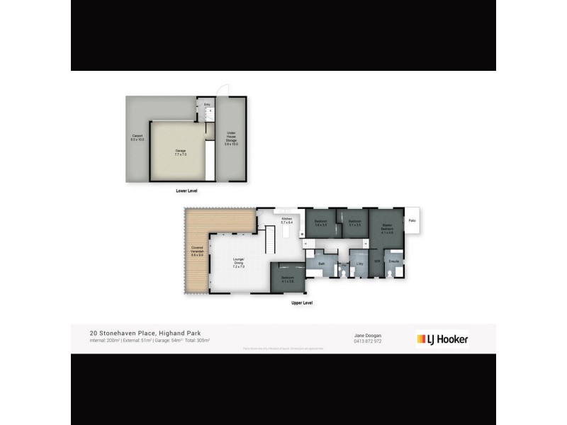 20 Stonehaven Place, Highland Park QLD 4211 Floorplan
