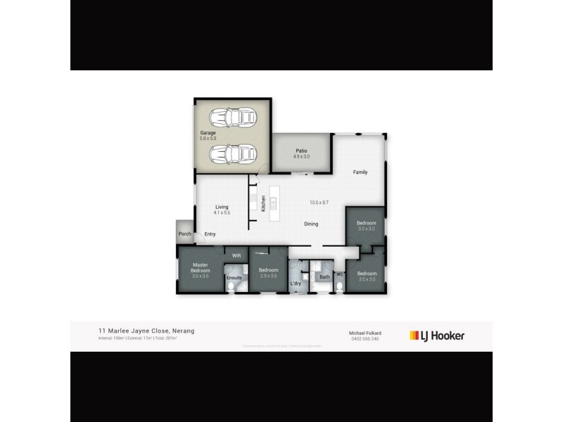 11 Marlee Jayne Close, Nerang QLD 4211 Floorplan