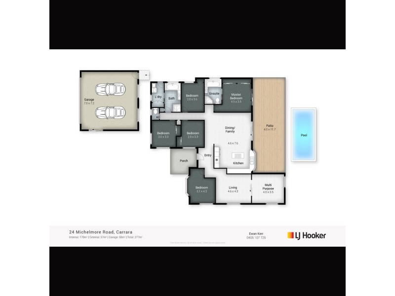 24 Michelmore Road, Carrara QLD 4211 Floorplan