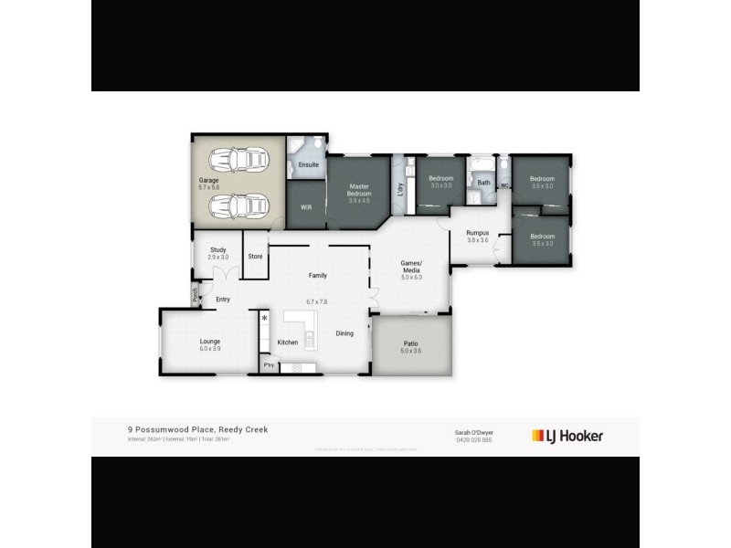 9 Possumwood Place, Reedy Creek QLD 4227 Floorplan