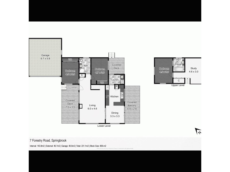 7 Forestry Road, Springbrook QLD 4213 Floorplan