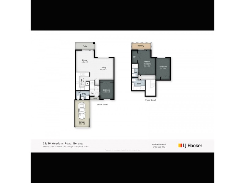 23/36 Weedons Road, Nerang QLD 4211 Floorplan