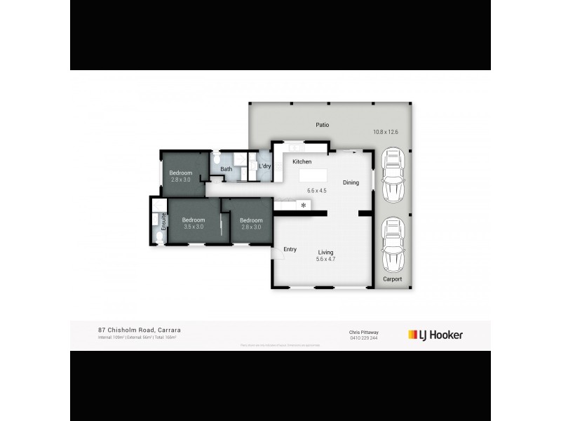 87 Chisholm Road, Carrara QLD 4211 Floorplan