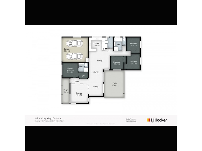 88 Hickey Way, Carrara QLD 4211 Floorplan
