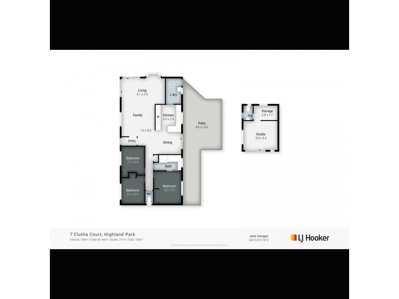 7 Clutha Court, Highland Park QLD 4211 Floorplan