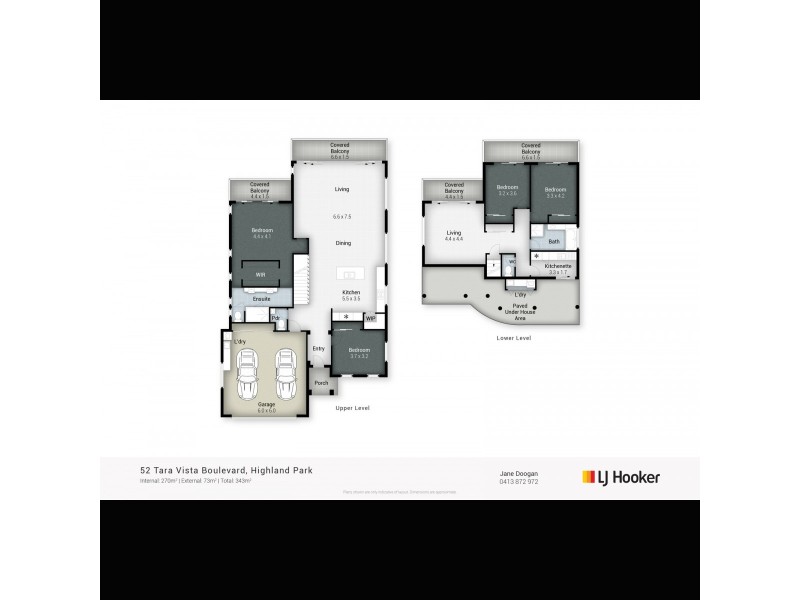 52 Tara Vista Boulevard, Highland Park QLD 4211 Floorplan