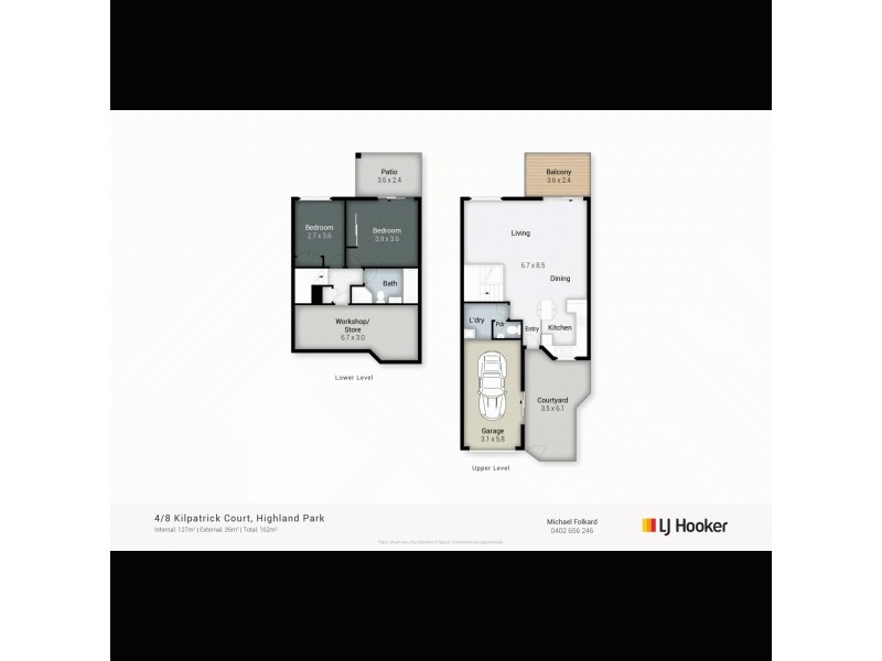 4/8 Kilpatrick Court, Highland Park QLD 4211 Floorplan