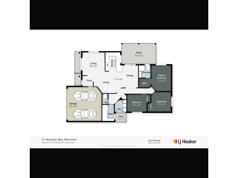 21 Macadie Way, Merrimac QLD 4226 Floorplan