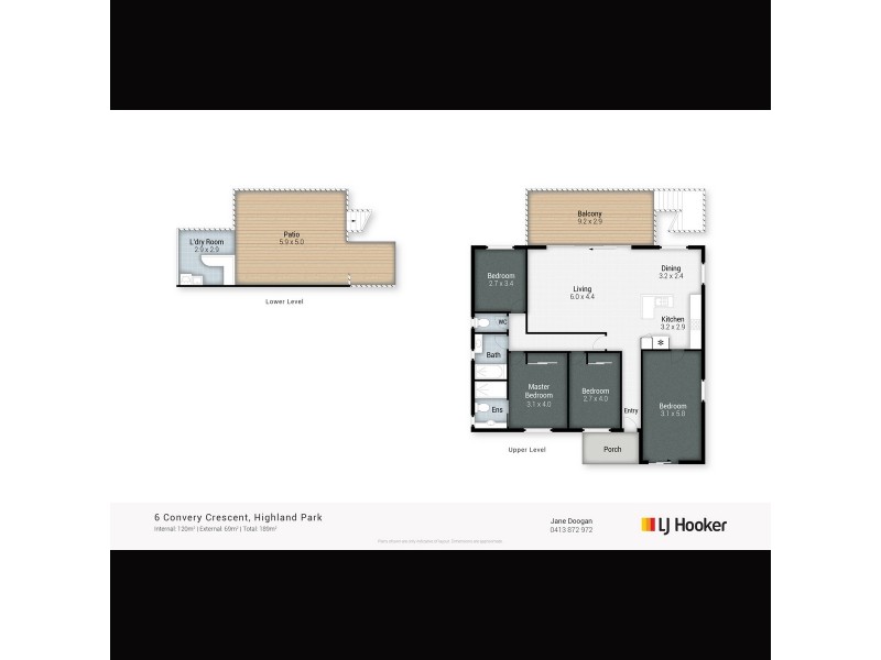 6 Convery Crescent, Highland Park QLD 4211 Floorplan