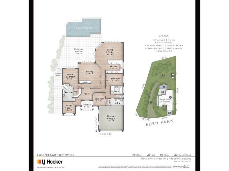 2-4 Eden Park Court, Mount Nathan QLD 4211 Floorplan