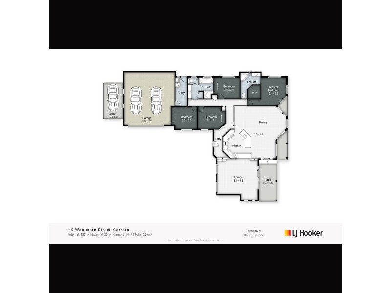 49 Woolmere Street, Carrara QLD 4211 Floorplan