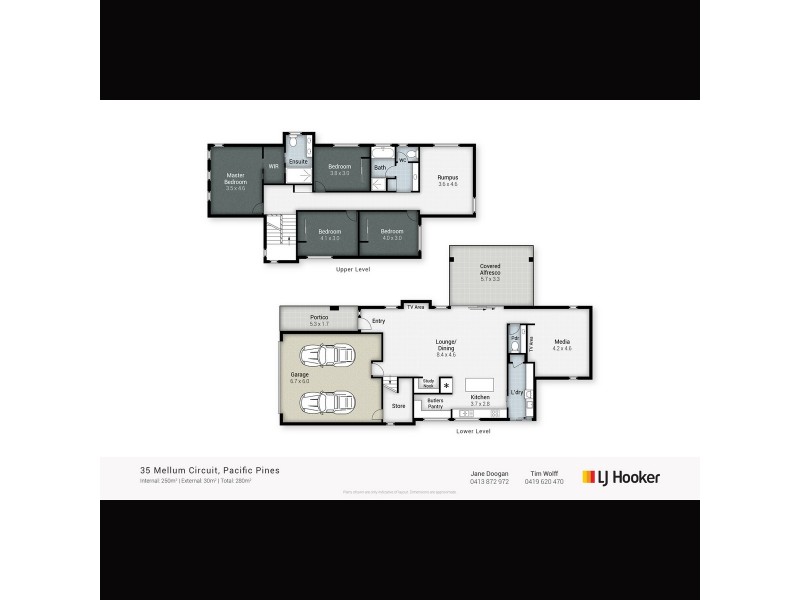 35 Mellum Circuit, Pacific Pines QLD 4211 Floorplan