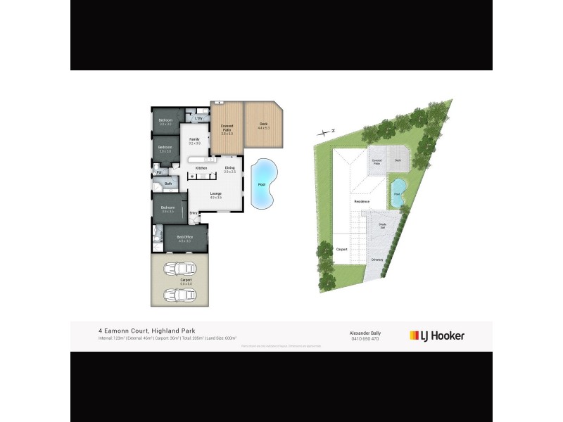 4 Eamonn Court, Highland Park QLD 4211 Floorplan