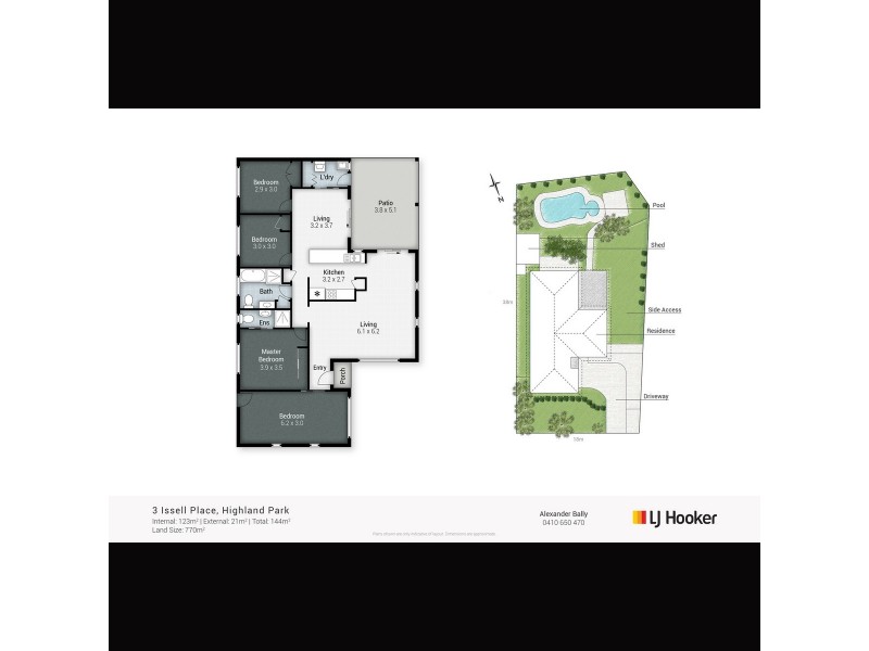 3 Issell Place, Highland Park QLD 4211 Floorplan