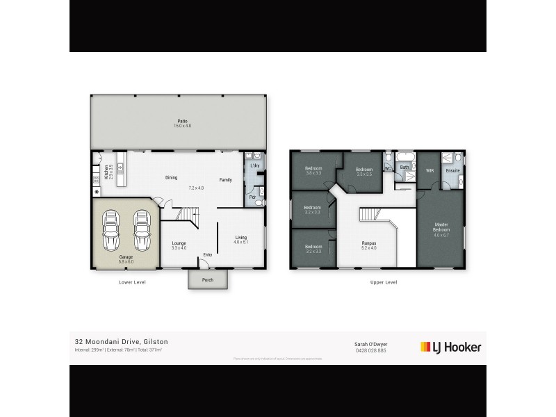 32 Moondani Drive, Gilston QLD 4211 Floorplan