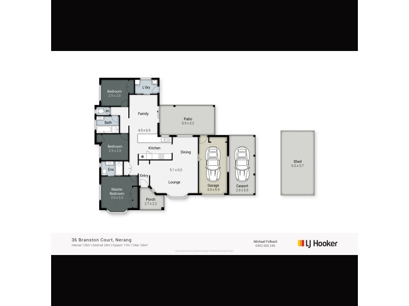 36 Branston Court, Nerang QLD 4211 Floorplan