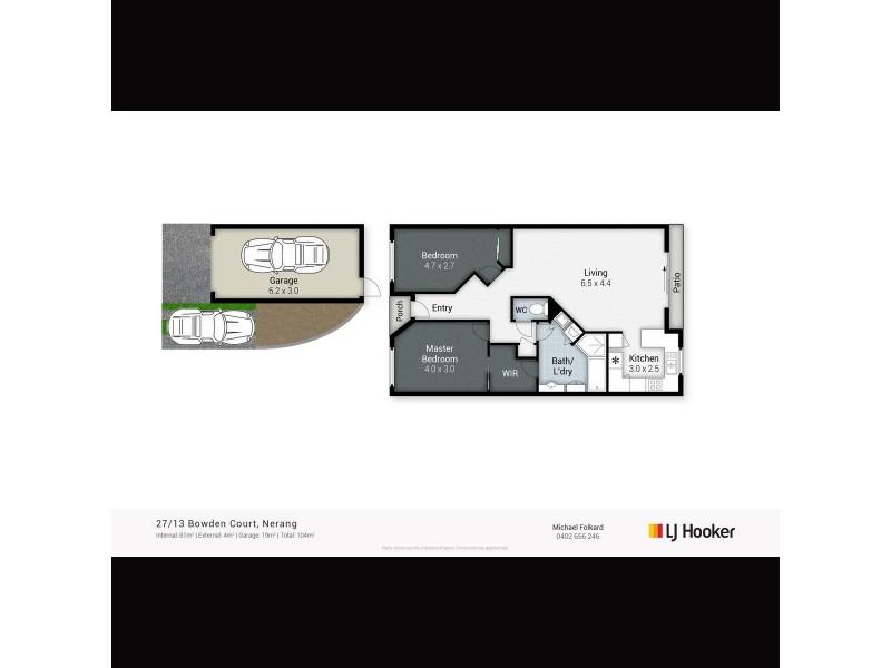 27/13 Bowden Court, Nerang QLD 4211 Floorplan