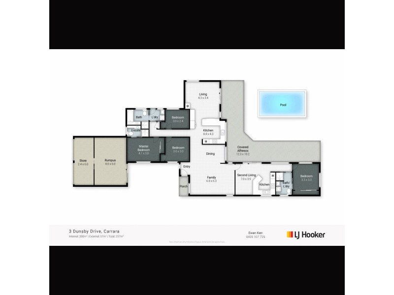 3 Dunsby Drive, Carrara QLD 4211 Floorplan