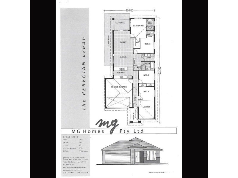 3 Hillstone Crescent, Maudsland QLD 4210 Floorplan