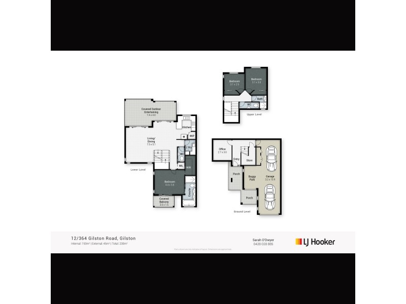 12/364 Gilston Road, Gilston QLD 4211 Floorplan
