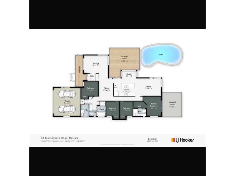 31 Michelmore Road, Carrara QLD 4211 Floorplan