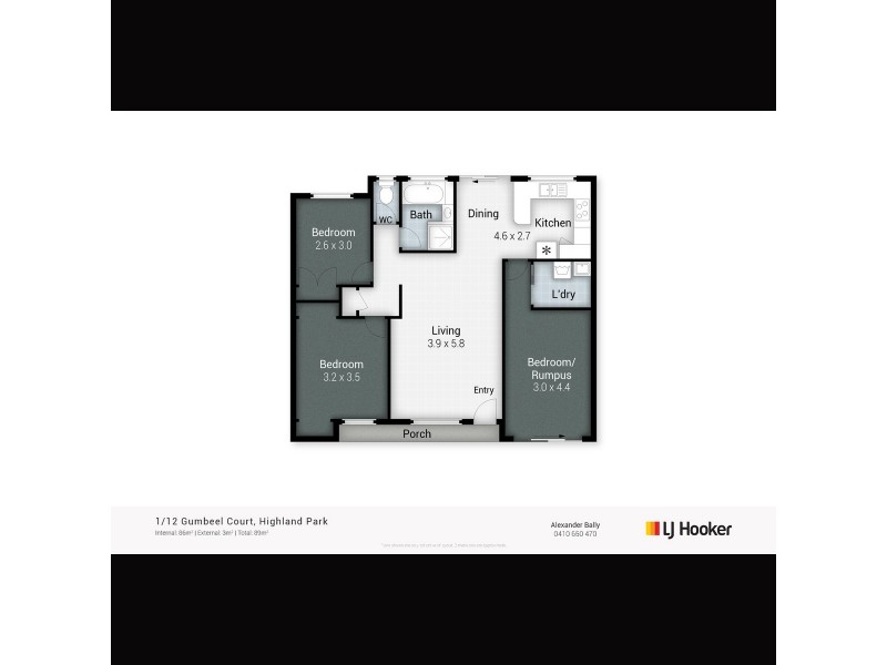 1/12 Gumbeel Court, Highland Park QLD 4211 Floorplan