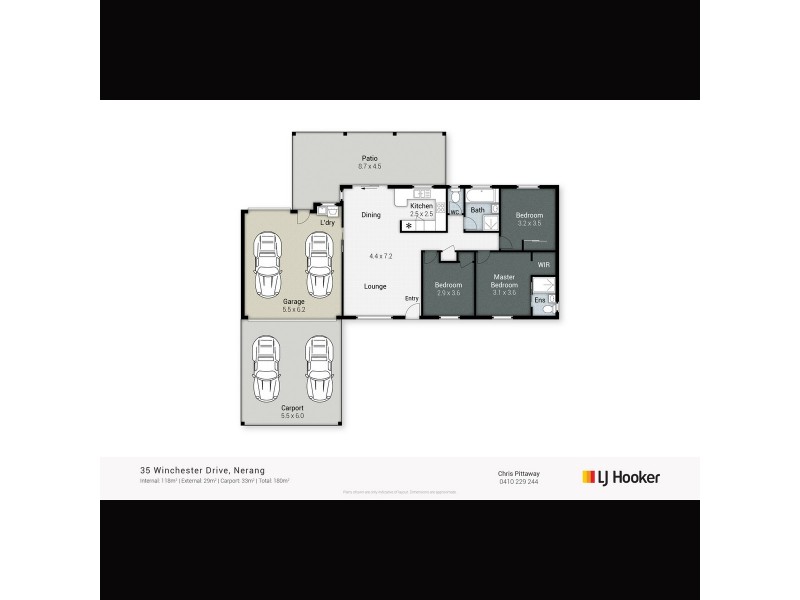 35 Winchester Drive, Nerang QLD 4211 Floorplan