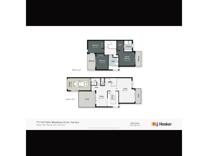 77/152 Palm Meadows Drive, Carrara QLD 4211 Floorplan