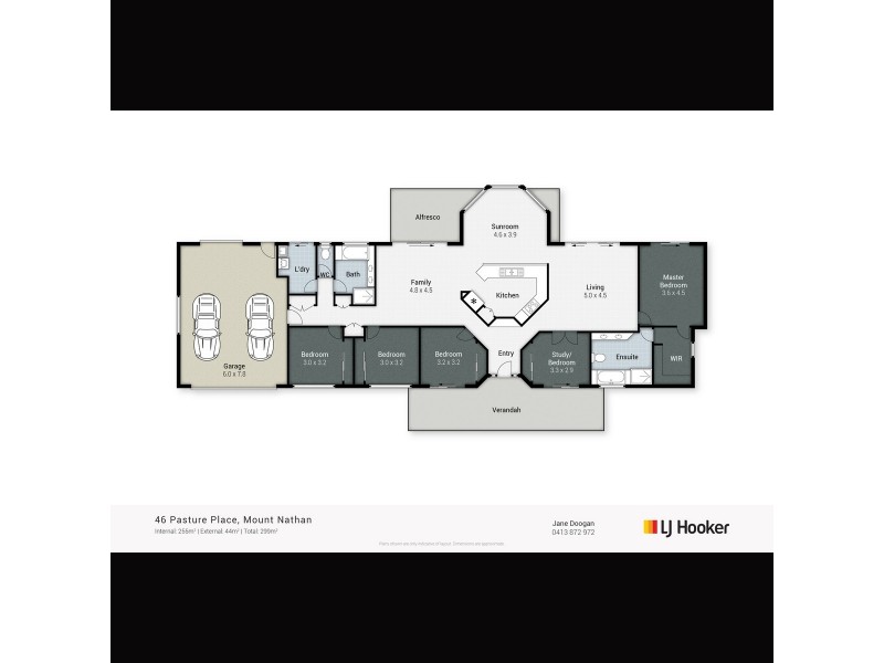 46 Pasture Place, Mount Nathan QLD 4211 Floorplan