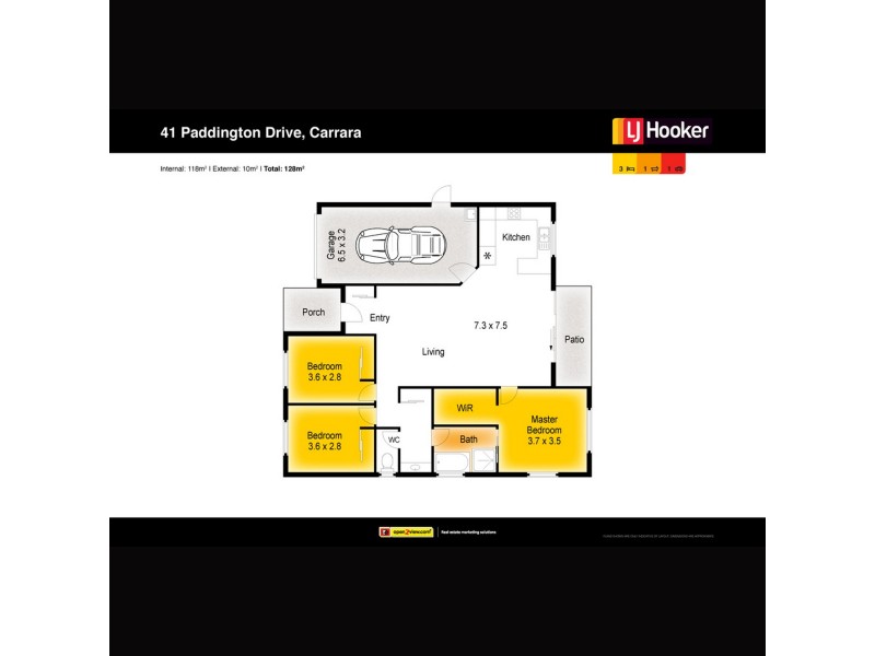 41 Paddington Drive, Carrara QLD 4211 Floorplan