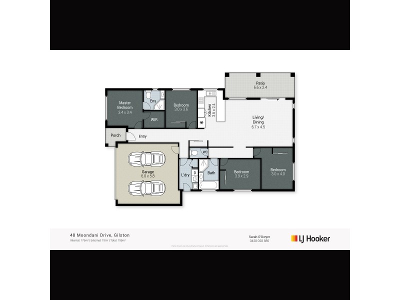 48 Moondani Drive, Gilston QLD 4211 Floorplan