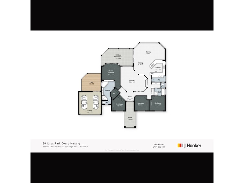 20 Ibrox Park Court, Nerang QLD 4211 Floorplan
