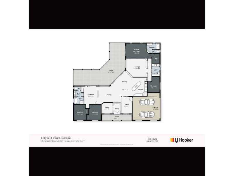 6 Byfield Court, Nerang QLD 4211 Floorplan