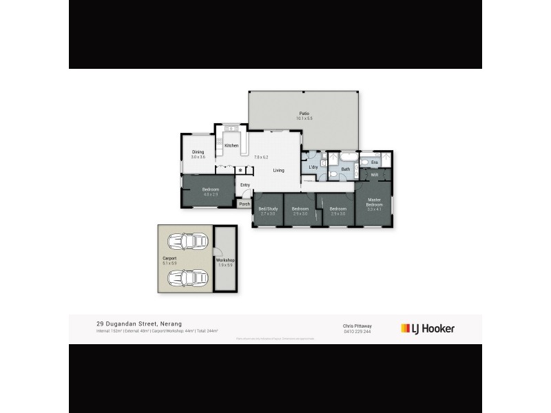 29 Dugandan Street, Nerang QLD 4211 Floorplan