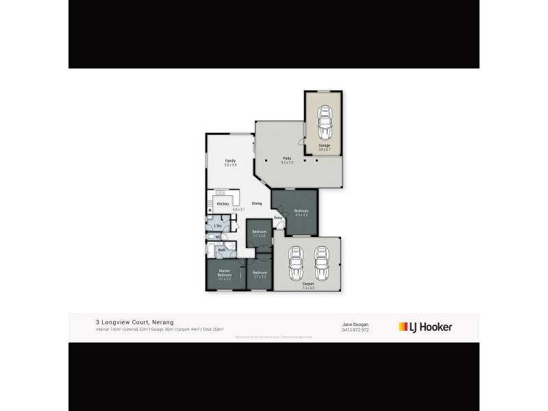 3 Longview Court, Nerang QLD 4211 Floorplan