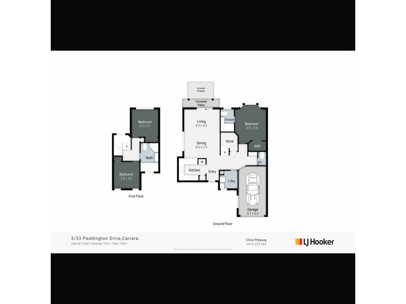 3/53-55 Paddington Drive, Carrara QLD 4211 Floorplan