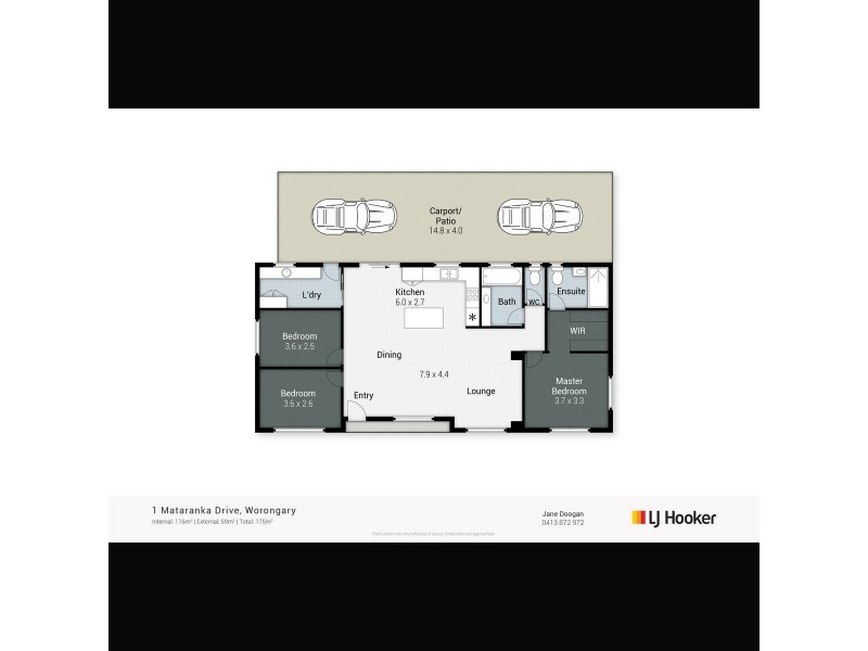 1 Mataranka Drive, Worongary QLD 4213 Floorplan