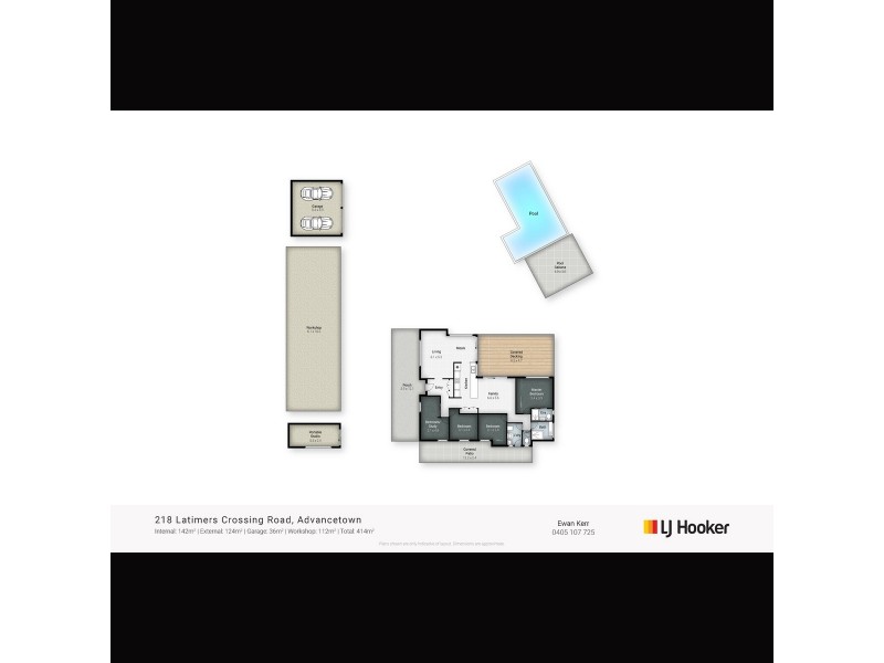 218 Latimers Crossing Road, Advancetown QLD 4211 Floorplan