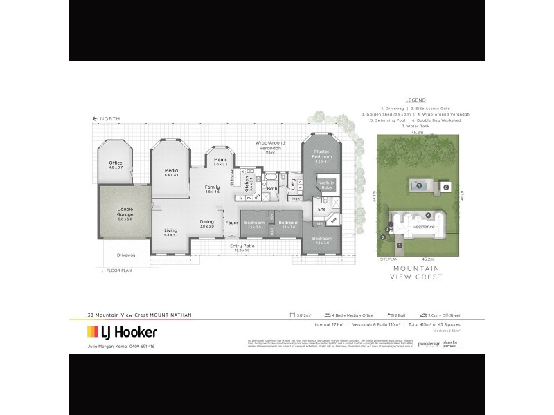 38 Mountain View Crest, Mount Nathan QLD 4211 Floorplan