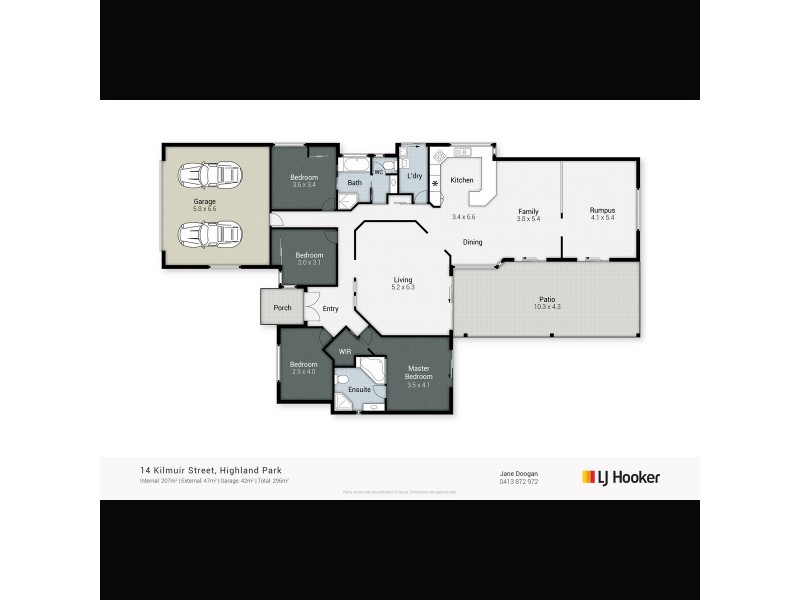 14 Kilmuir Street, Highland Park QLD 4211 Floorplan