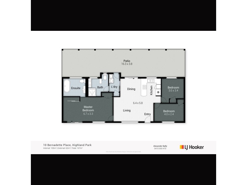 10 Bernadette Place, Highland Park QLD 4211 Floorplan